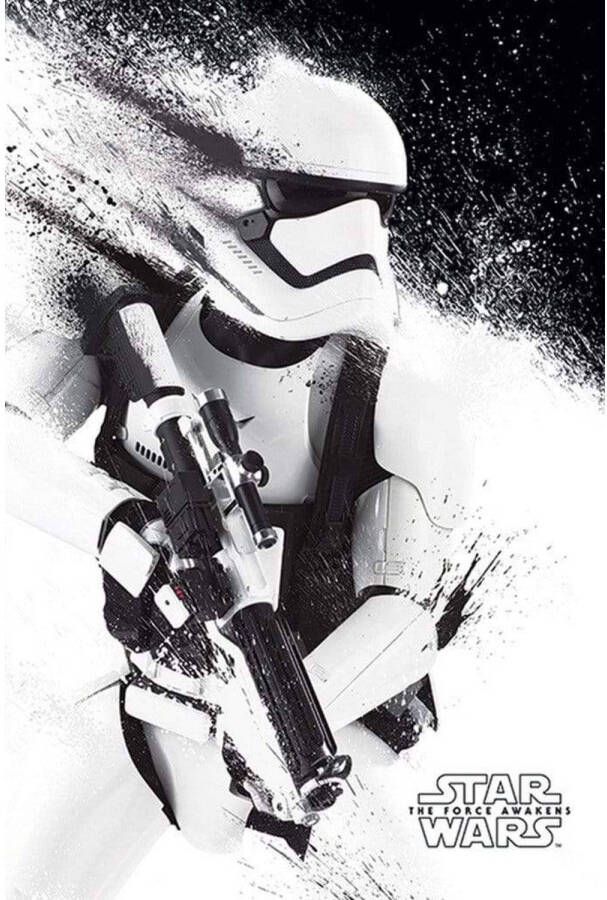 Pyramid Poster Star Wars Episode VII Stormtrooper Paint 61x91 5cm