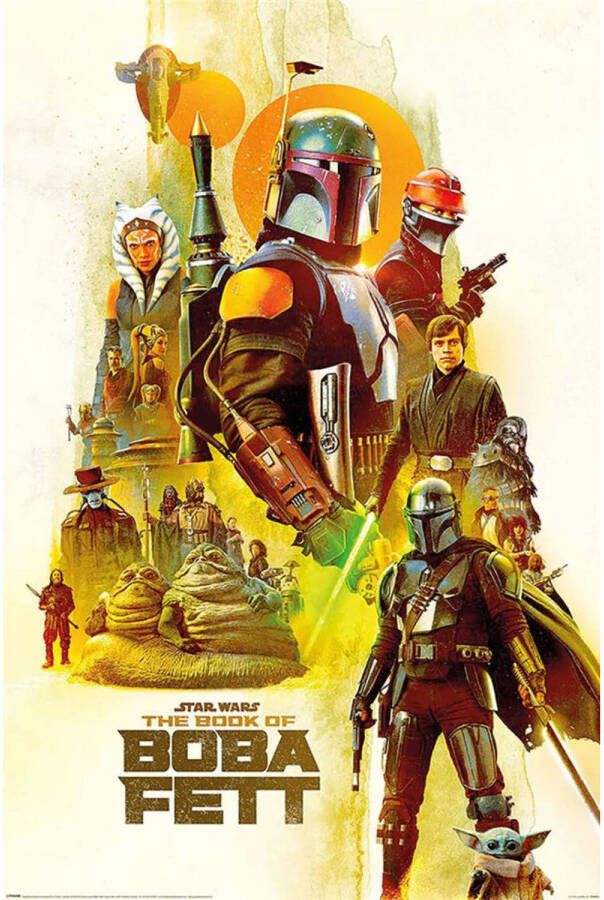 Pyramid Poster Star Wars The Book of Boba 61x91 5cm