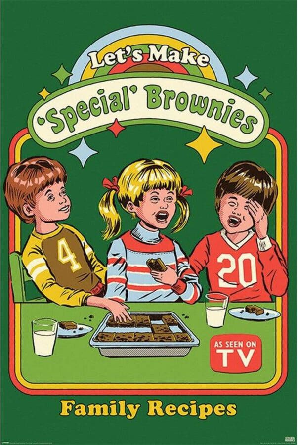 Pyramid Poster Steven Rhodes Lets Make Special Brownies 61x91 5cm