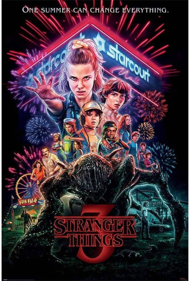 Pyramid Poster Stranger Things Summer of 85 61x91 5cm