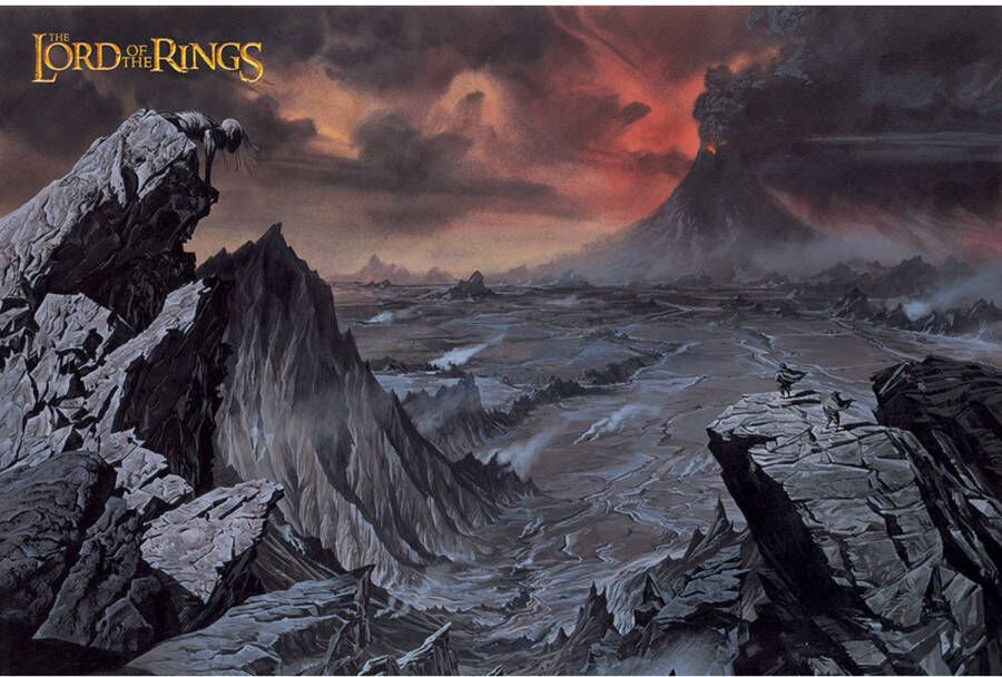 Pyramid Poster The Lord of the Rings Mount Doom 91 5x61cm