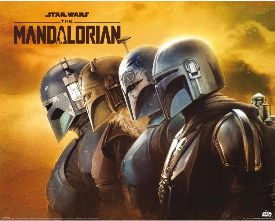 Pyramid Poster The Mandalorian S3 Creed 50x40cm