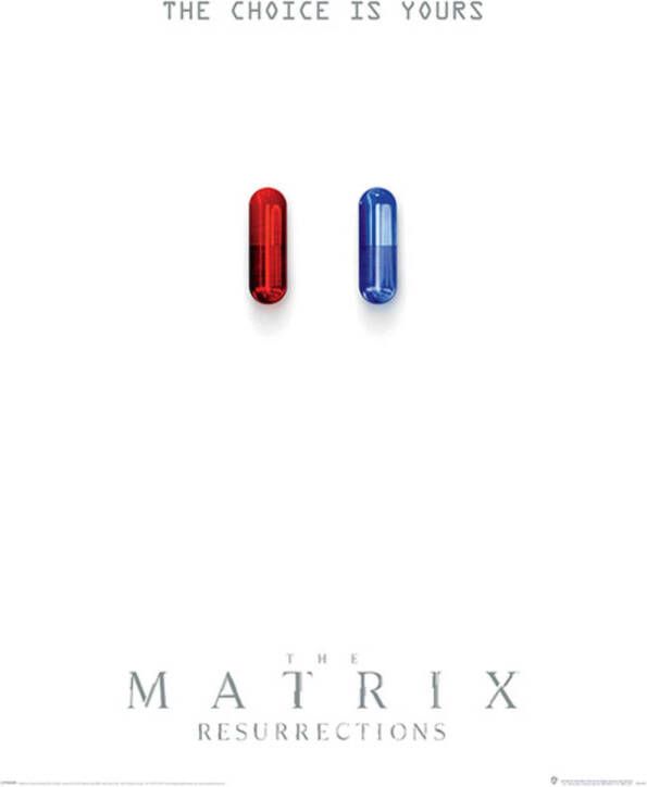 Pyramid Poster The Matrix Resurrections The Choice is Yours 61x91 5cm