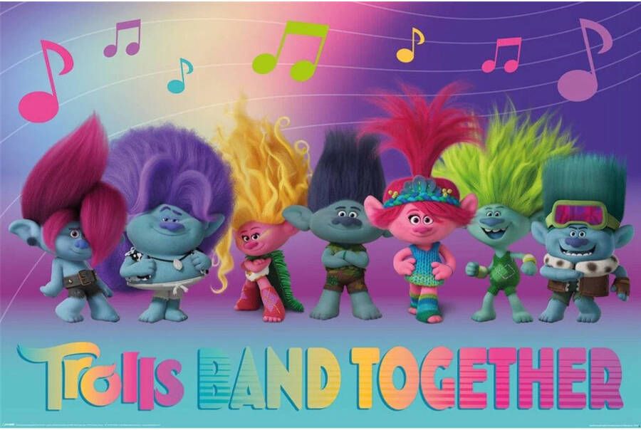 Pyramid Poster Trolls Band Together Perfect Harmony 91 5x61cm