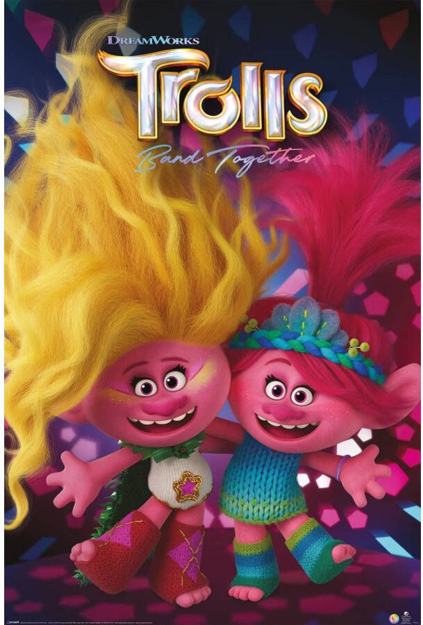 Pyramid Poster Trolls Band Together Viva and Poppy 61x91 5cm