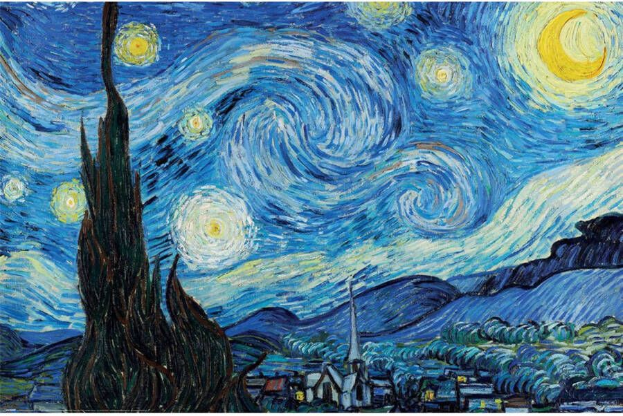 Pyramid Poster Vincent van Gogh Starry Night 91 5x61cm