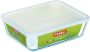 Coppens Pyrex Cook en Freeze schaal met deksel 27x22x9cm 4 0 liter - Thumbnail 4