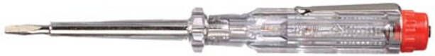 Wiha Spanningszoeker 220-250 Volt Sleufkop Transparant Met Clip In Blister (32201) 3 0 Mm X 60 Mm (WH32201) - Foto 1