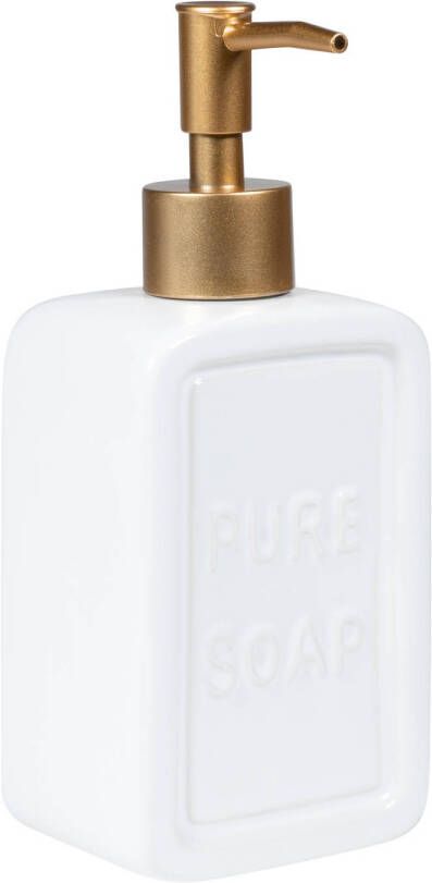 QUVIO Zeep dispenser &apos;pure soap&apos; Wit
