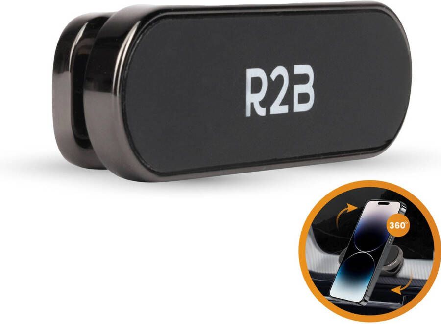 R2B Telefoonhouders Auto Magnetisch met 360 Graden rotatie Voor Dashboard Console Gsm Houder Auto