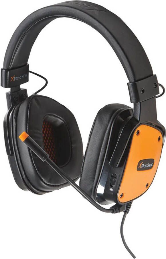 Race Sport X-Rocker XH2 Bedrade Gaming Headset Geschikt voor Nintendo PS4 X-Box One S & X Zwart Oranje