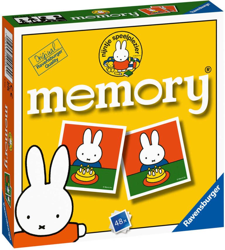 Ravensburger Spel Memory Mini Nijn 65 Jaar (6015899)