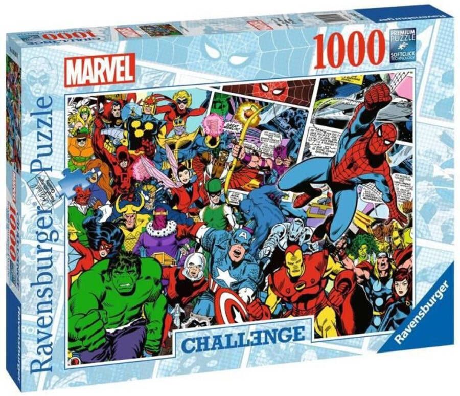 Ravensburger Puzzle 1000 p Marvel (Challenge Puzzle)