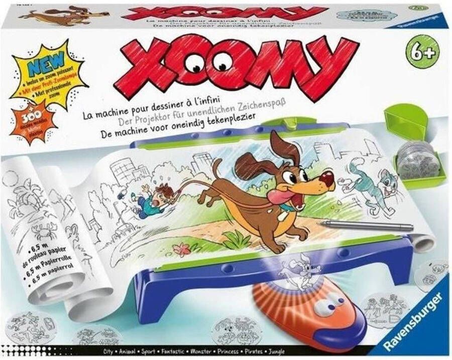 Ravensburger Xoomy maxi met roller Creatieve hobby&apos;s Tekenworkshop Maxi size box Vanaf 6 jaar