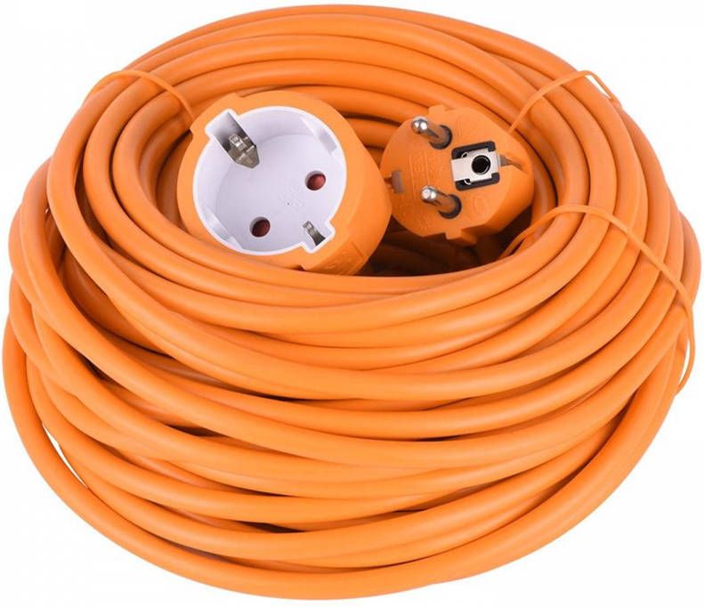 Relectric Verlengkabel 20 meter oranje 230V 3x1 0mm2