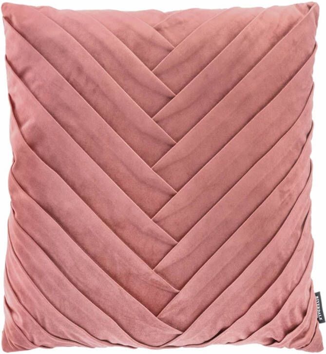 Riverdale Sierkussen Emmy oud roze 45x45cm Roze