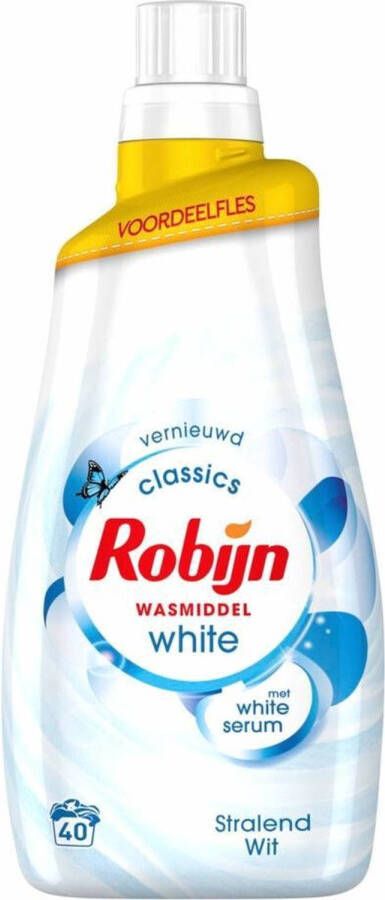 Robijn Klein & Krachtig Wasmiddel Stralend Wit 1 4 liter