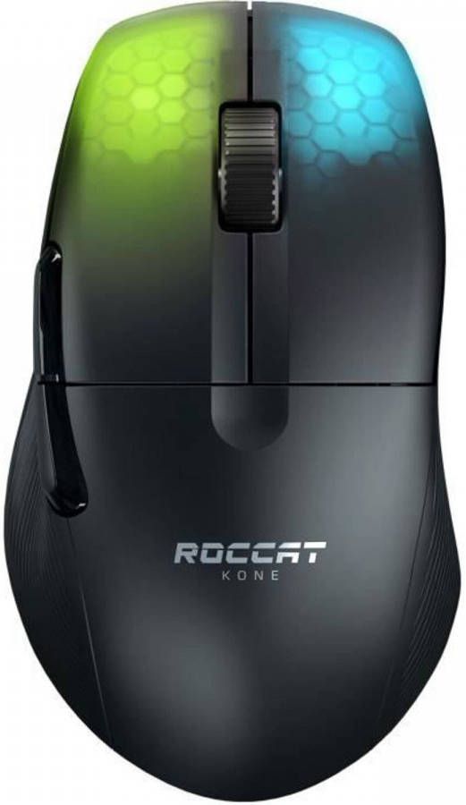 Roccat Kone One Pro Air Black Ergonomische gamingmuis met hoge prestaties