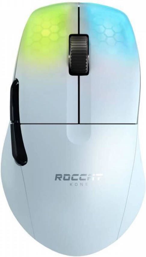 Roccat Kone One Pro Air White Ergonomische gamingmuis met hoge prestaties