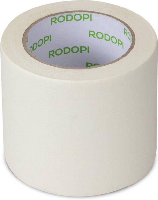 Rodopi Schilders Tape Afplaktape Wit 100mmx50m 1 Rol