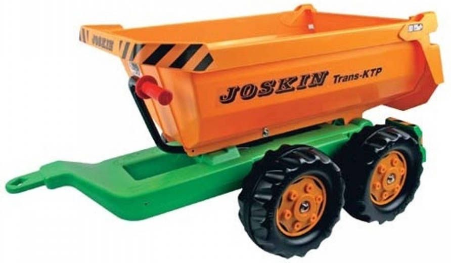 Rolly Toys aanhanger rollyhalfpipe joskin junior oranje