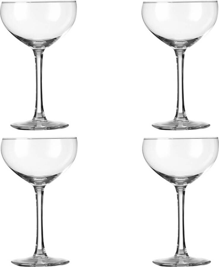 Royal Leerdam Cocktailglas 917123 Cocktail 24 cl Transparant 4 stuks