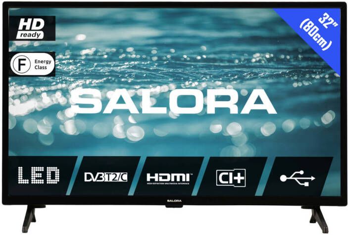 Salora 32HL110 HD LED TV 81 cm Zwart