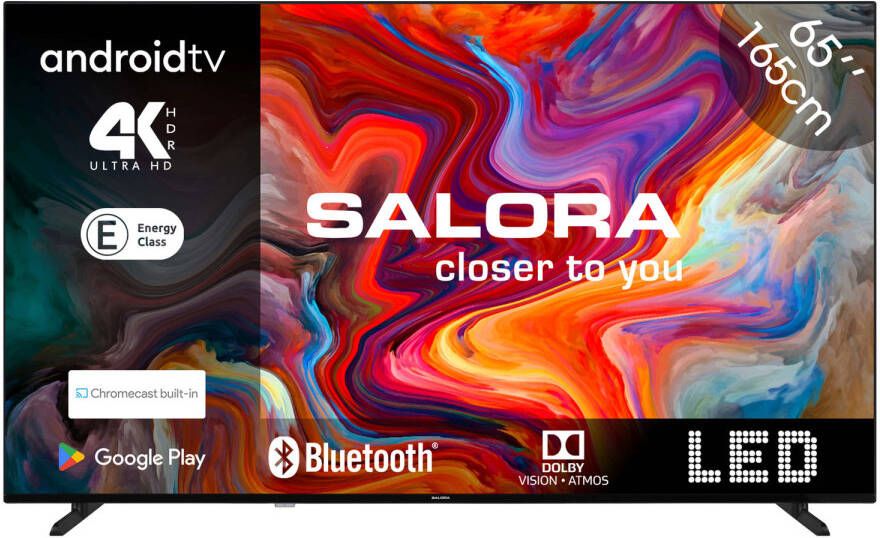 Salora SMART65TV 65 Inch Smart TV 4K Ultra HD