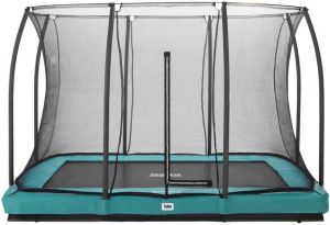 Salta Comfort Edition Ground inground trampoline met veiligheidsnet 305 x 214 cm Groen