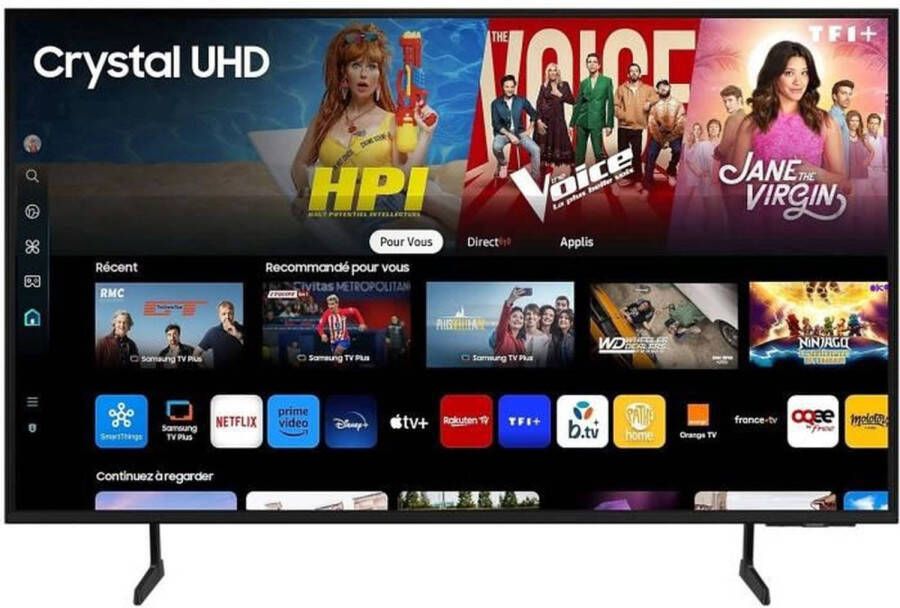 Samsung 85AU7105 LED TV 85 (216 cm) 4K UHD 3840x2160 HDR Smart TV Gaming Hub 3xHDMI WiFi