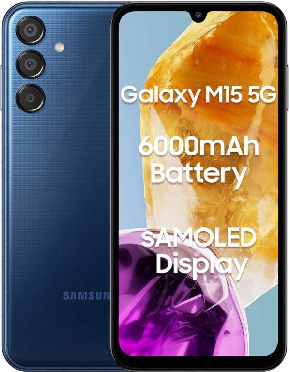 Samsung Galaxy M15 5G 128GB Blue Topaz