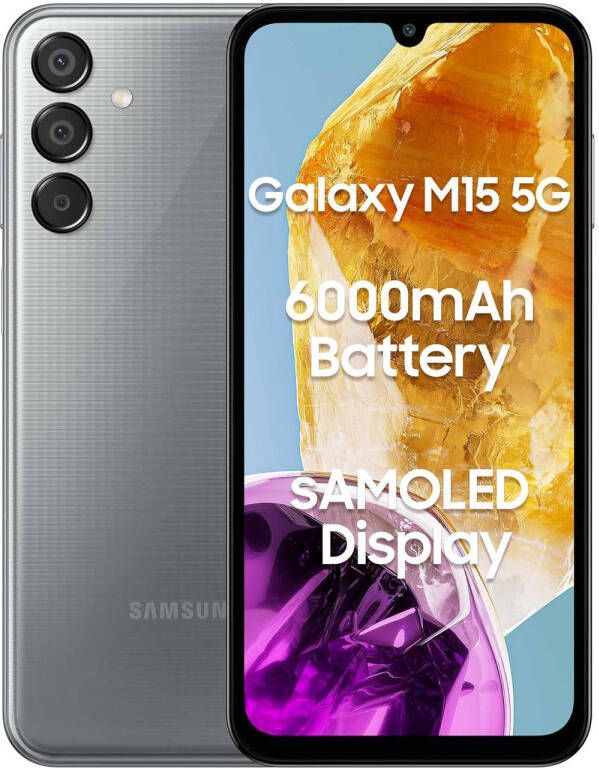 Samsung Galaxy M15 5G 128GB Stone Grey