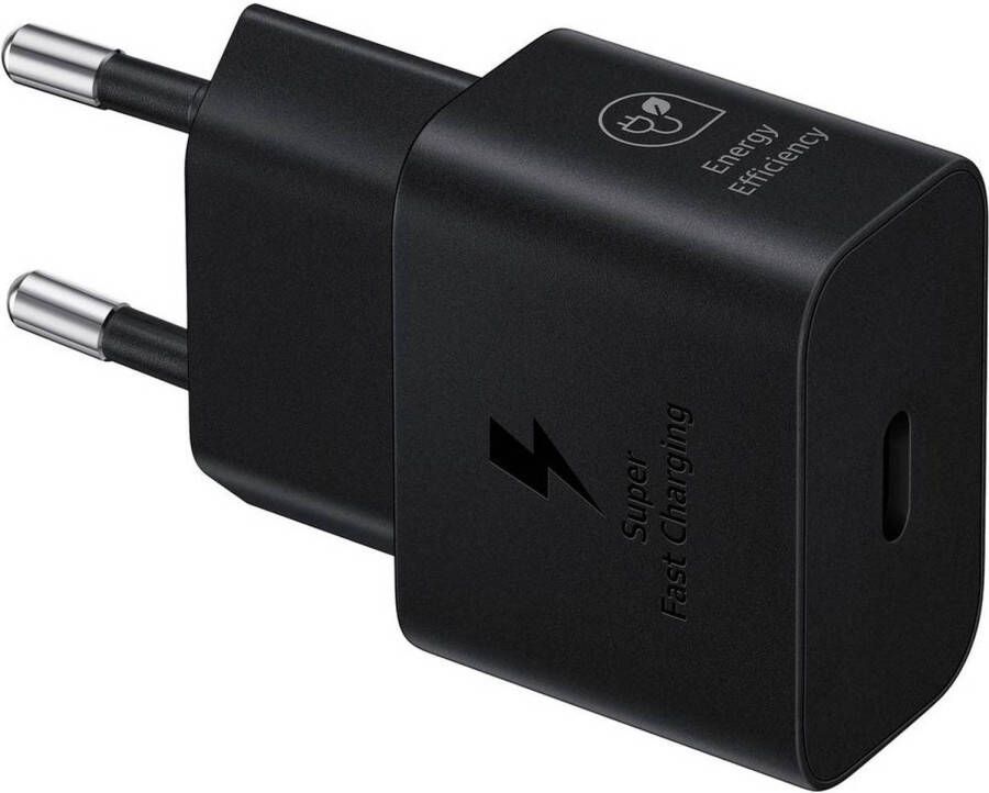 Samsung GaN Power Efficiency USB-C Adapter 25W EP-T2510 Zwart