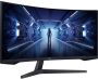 Samsung Gebogen gaming -pc -scherm Odyssey G5 G55T C34G55TWP 34 &apos;&apos; UWQHD SAD 1 MS 165Hz - Thumbnail 4