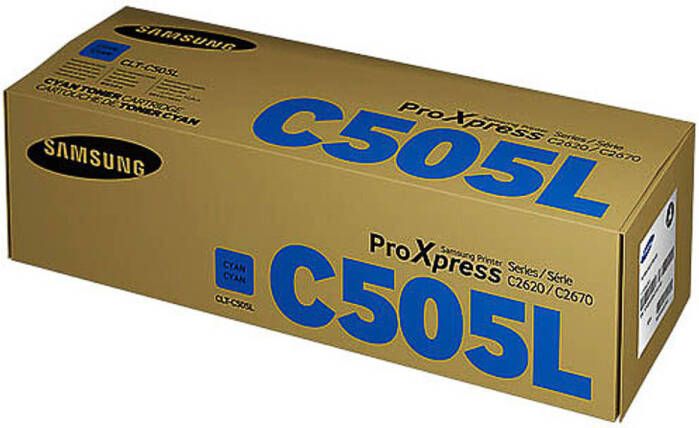 Samsung HP CLT-C 505 L toner cyaan