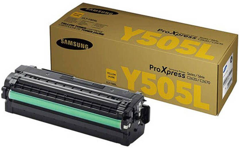 Samsung HP CLT-Y 505 L toner geel