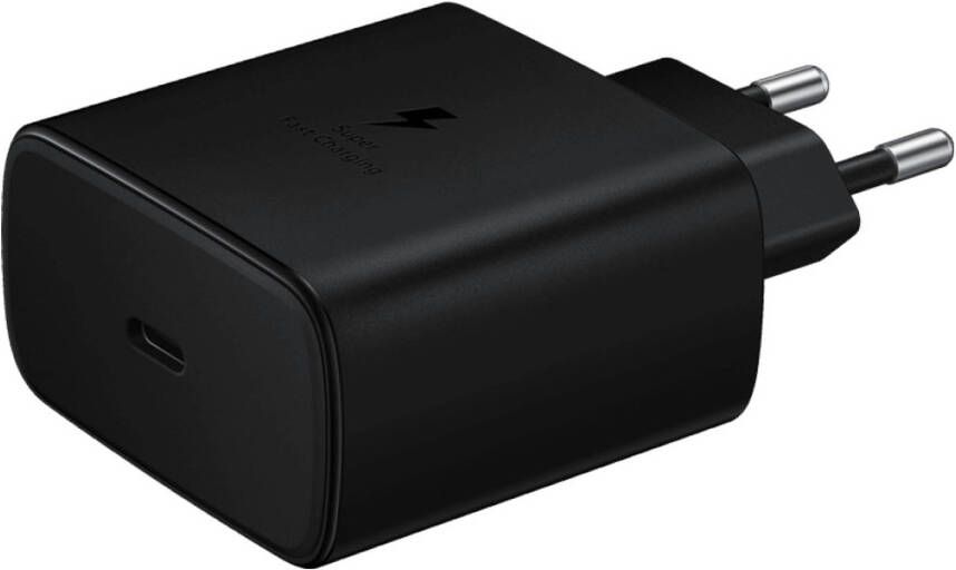 Samsung USB-C Adapter 45W EP-TA845 Zwart Zonder Kabel