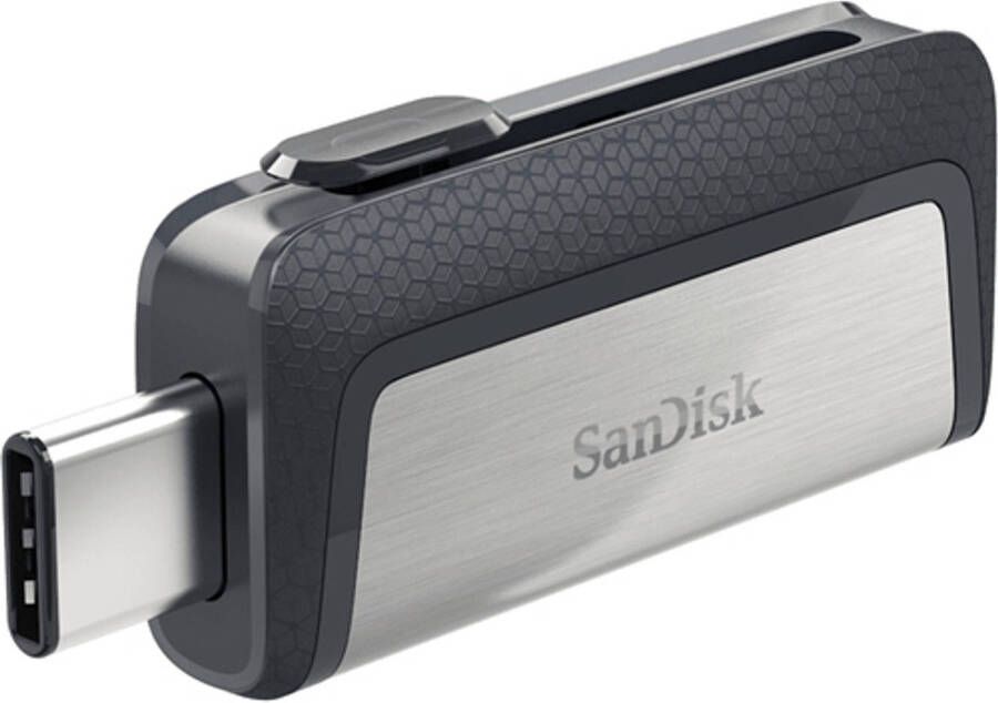 Sandisk Ultra dubbele USB Type-C-drive 128GB