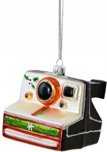 Sareva Kerstbal Polaroid Camera