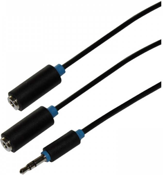 Scanpart Adapterkabel 3.5 S(M)-2x3.5 S(F) 0 2m