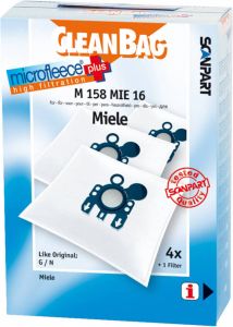 Scanpart M158mie16 Microfleese Stofzak Miele G n Micro En