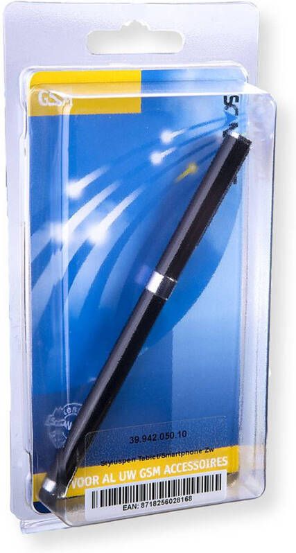 Scanpart Styluspen zwart met ballpoint