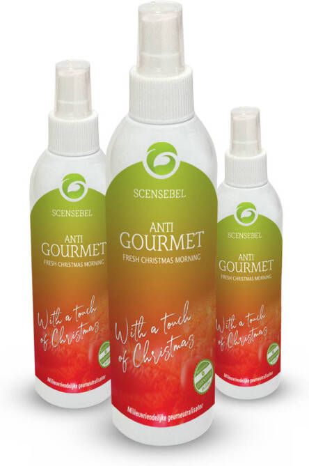 Scensebel Anti-Gourmet Fresh Christmas Morning Interieurspray seizoensspray with a touch of Christmas 250ml