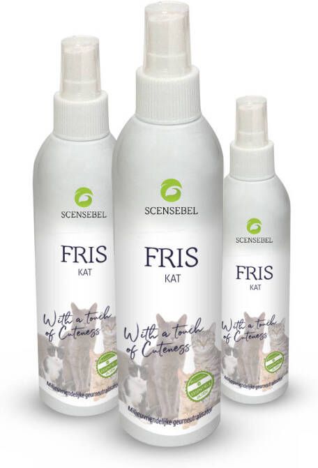 Scensebel Fris Kat Interieurspray with a touch of Cuteness 250 ml