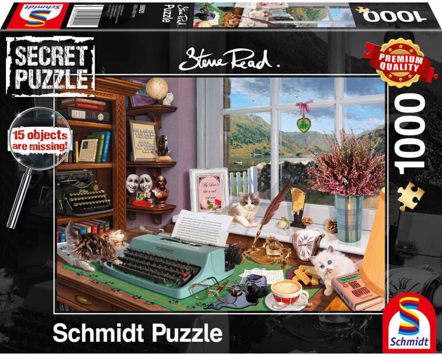 Schmidt Puzzel Aan de schrijftafel 1000 stukjes