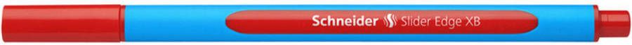 Schneider balpen Slider Edge XB 1 4mm rood