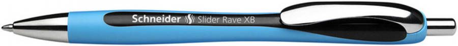 Schneider balpen Slider Rave XB 1 4mm blauw-zwart