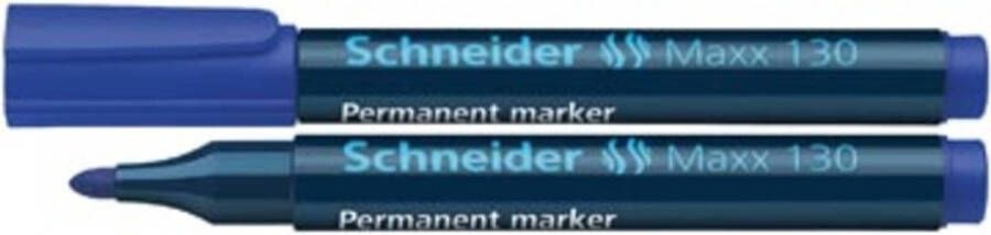 Schneider Marker Maxx 130 Permanent Ronde Punt Blauw