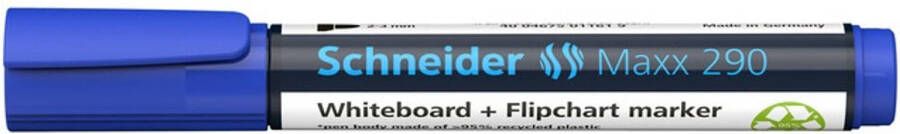 Schneider whiteboardmarker Maxx 290 2 3 mm blauw