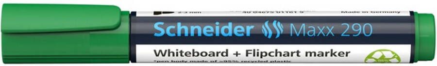 Schneider whiteboardmarker Maxx 290 2 3 mm groen